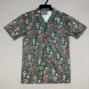 Marvel Guardians Of The Galaxy Mens Size Small Hawaiian Shirt Lootwear Lootcrate